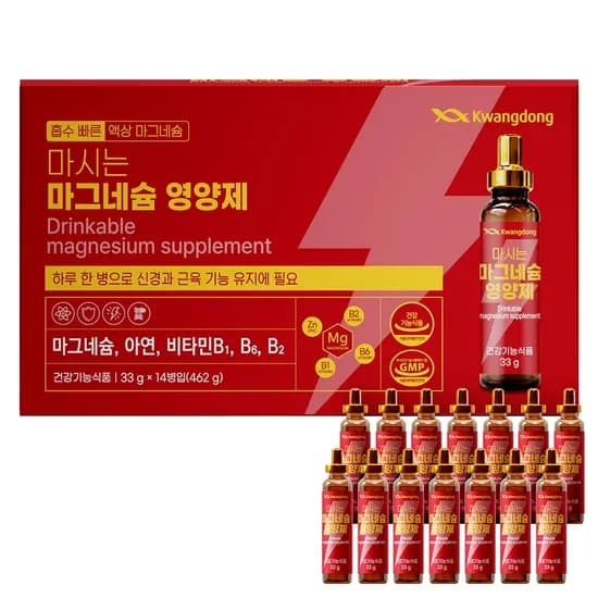 광동 마시는 마그네슘 영양제 14병입 1개