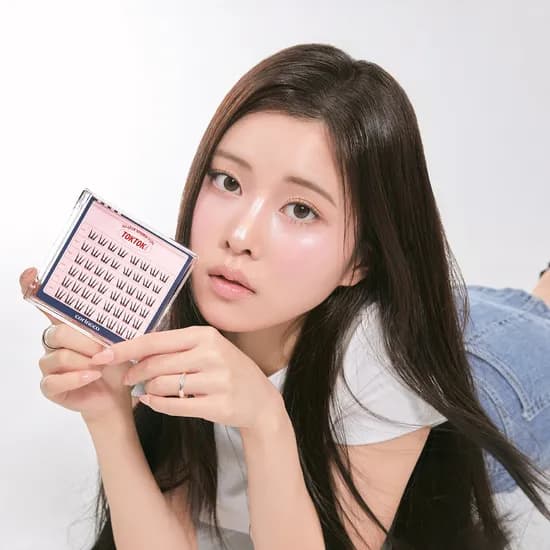 톡톡하라 노글루 속눈썹 뮤즈 라이트 1개