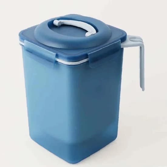 Coolrara 음식물 쓰레기통 파란색 4L 1개