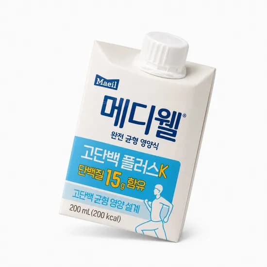 메디웰 고단백 플러스 K 균형 영양식 200ml 24개