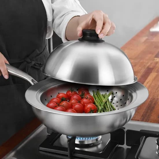 바겐슈타이거 돔 스티머 스텐 찜기, 24-28cm, 1개