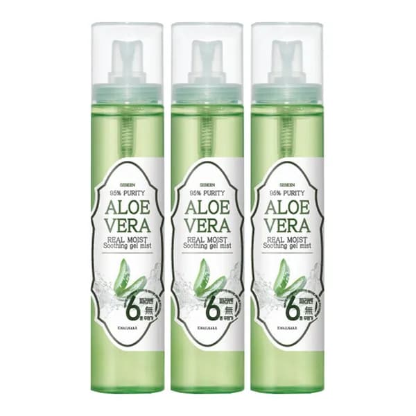 과일나라 알로에베라 모이스처 리얼 수딩젤 미스트 125ml 3개