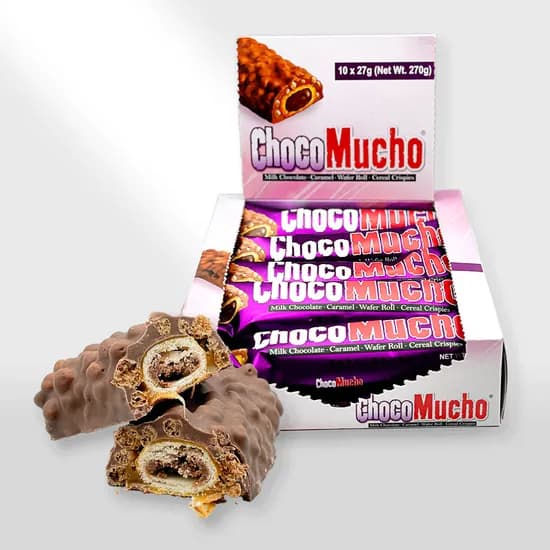 ChocoMucho 초코무초 초코바 개별포장 대용량 간식 270g 4개