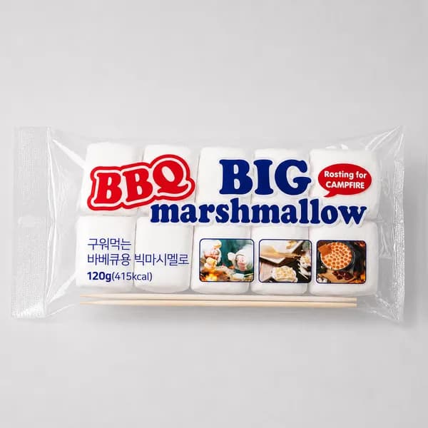 BBQ 빅 마시멜로 120g 1개