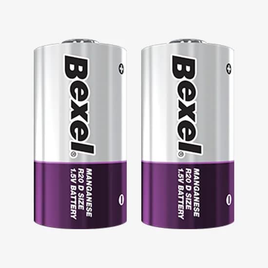 벡셀 망간 D형 건전지 1.5V 2개입 1개 3,480원