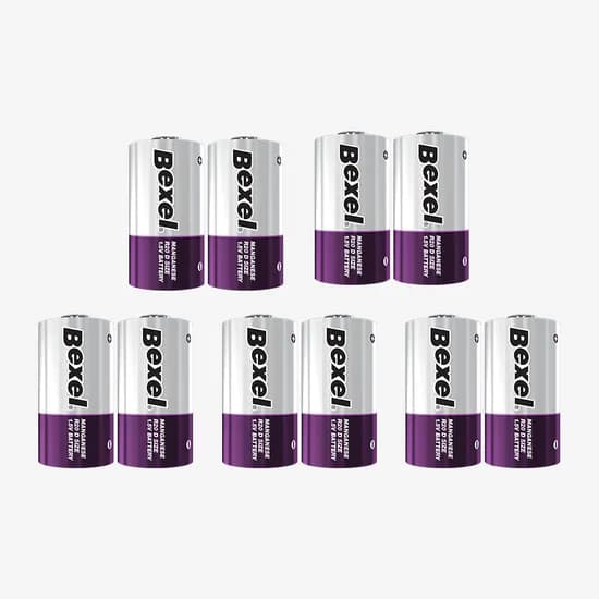 벡셀 망간 D형 건전지 R14 C 1.5V 10개입 1개