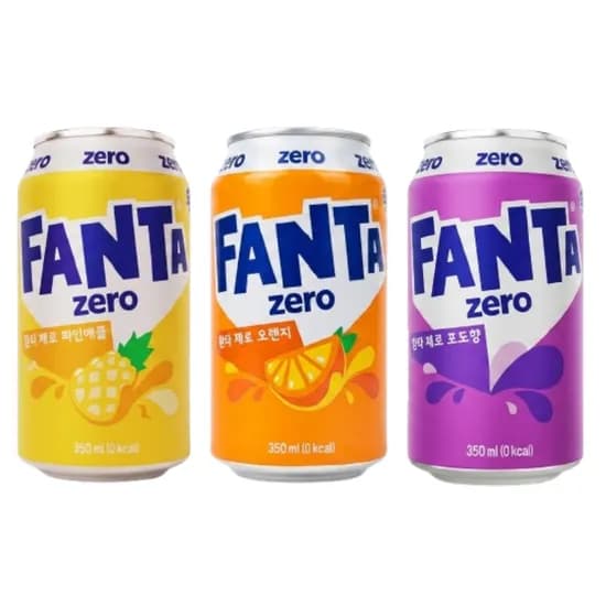 환타 제로 파인 12개 외 2종 350ml 24개
