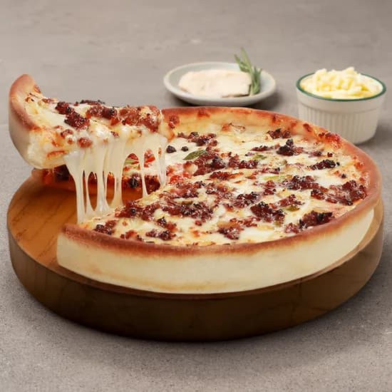 라운디 시카고피자 불고기 2판 외 베이컨포테이토 2판 325g 4개