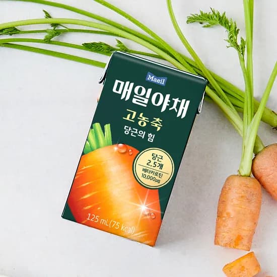 매일유업 매일야채 당근의 힘 125ml 24개 13,540원