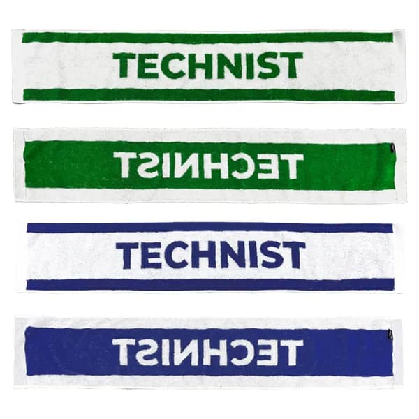 테크니스트 배드민턴 스포츠 타올 TA-T13 화이트그린 100x19cm 1개