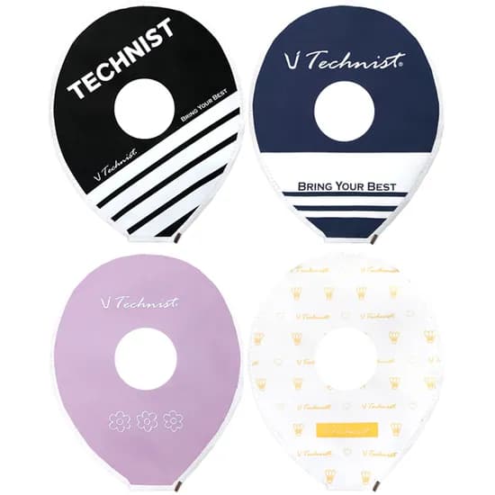 테크니스트 배드민턴 라켓 헤드커버 블랙 FREE 1개