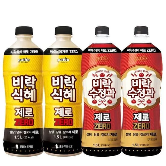 팔도 비락식혜 제로 1.5L 2개 외 1종