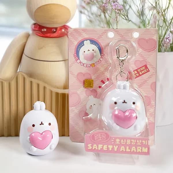 몰랑이 호신용 경보기 하트 1개 9,500원