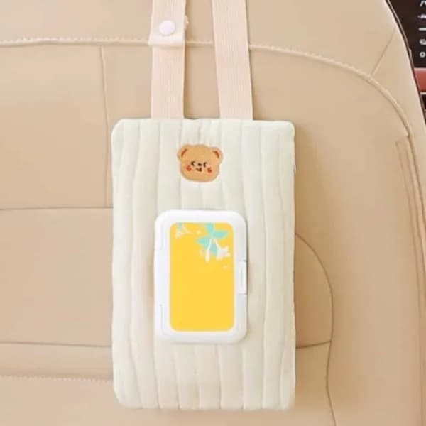 코튼 물티슈 파우치 곰 1개 8,600원