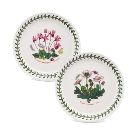 포트메리온 보타닉가든 브레드접시 D형, 화이트, 15cm, 2개, 1세트