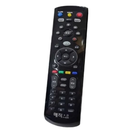 매직온 TV 셋톱박스 통합 리모컨, V-450, 삼성TV, SK Btv 셋톱박스, 블랙, 1개