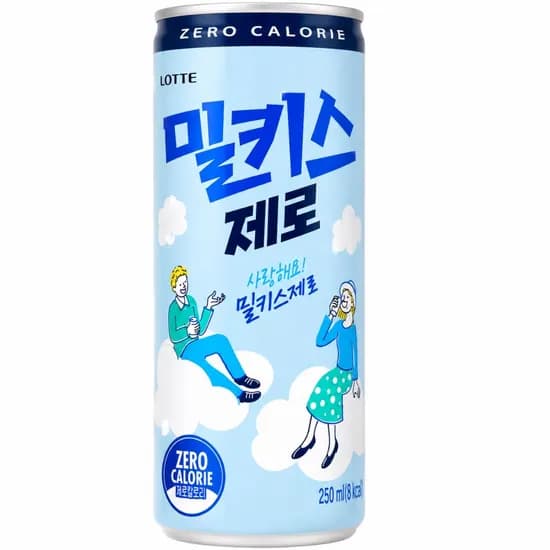 롯데칠성음료 밀키스 제로 250ml 30캔