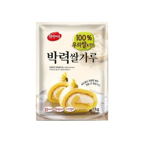 햇쌀마루 국내산 박력쌀가루 1kg 1개