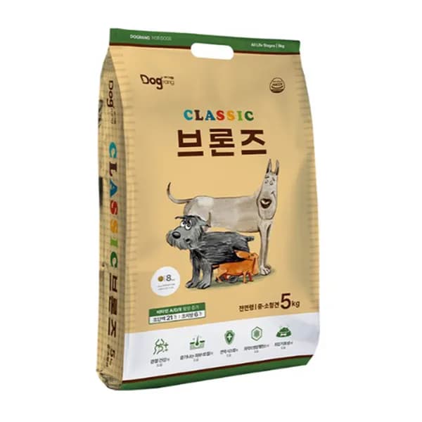 도그랑 애견사료 브론즈 닭 5kg