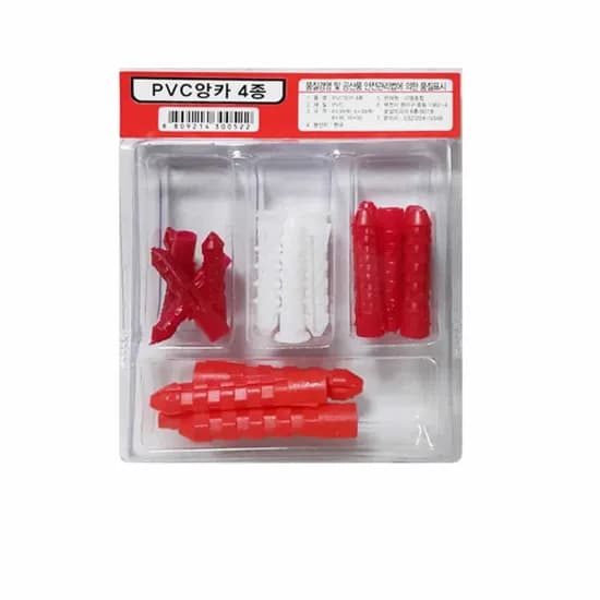 이엠종합 PVC 앙카 칼블럭 4종세트, 1개