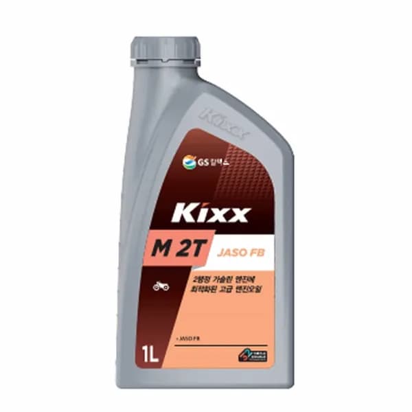 GS칼텍스 Kixx 2행정 엔진오일 M2T JASO FB 1L 1개