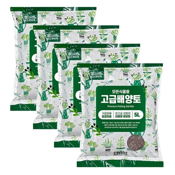 원예나라 고급배양토 20L 4개 15,180원