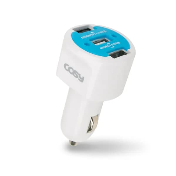 코시 고속 차량용 3포트 충전기 CGR1236AT 화이트