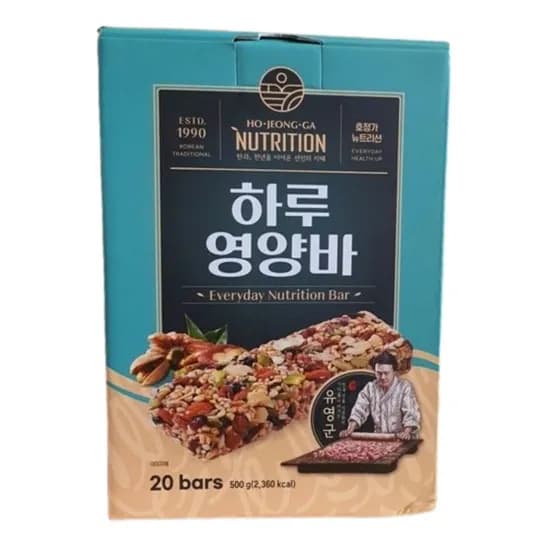 호정가 하루영양바 500g 20개입 2개 29,400원