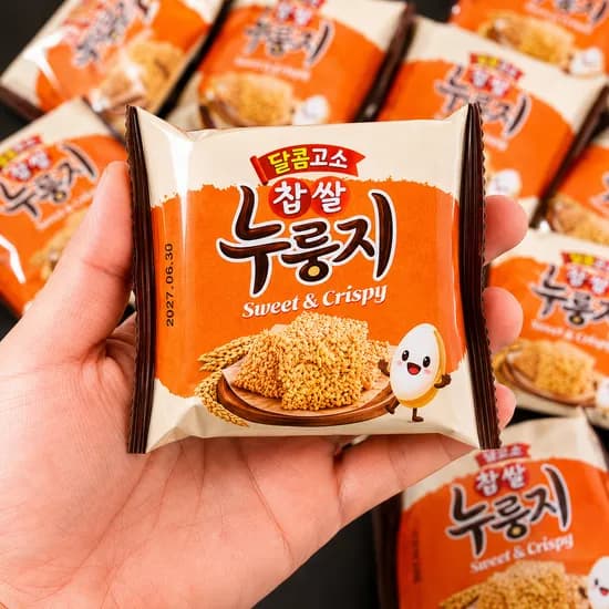 찹쌀 누룽지 과자 달콤한맛 24g 18봉