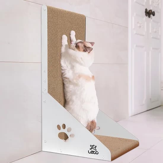 레토 원목 고양이 수직 스크래쳐 대형, LCH-V06, 90cm, 리필보드, 1개
