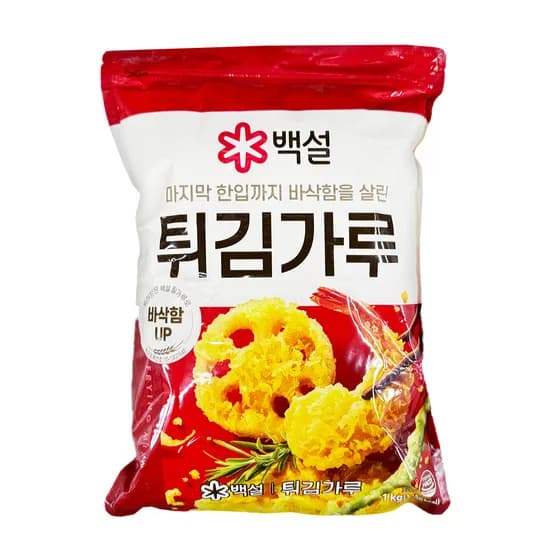 CJ제일제당 백설 튀김가루 1kg 1개