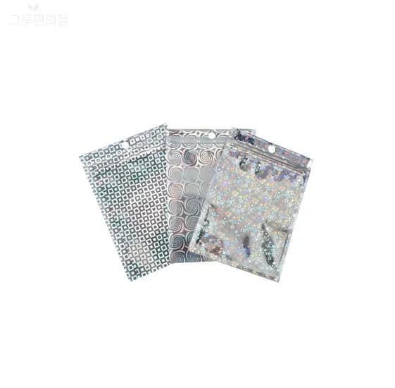 홀로그램 지퍼백 7x10cm 1개