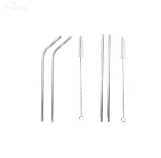 스텐 빨대 세척솔 세트 1개 1,600원