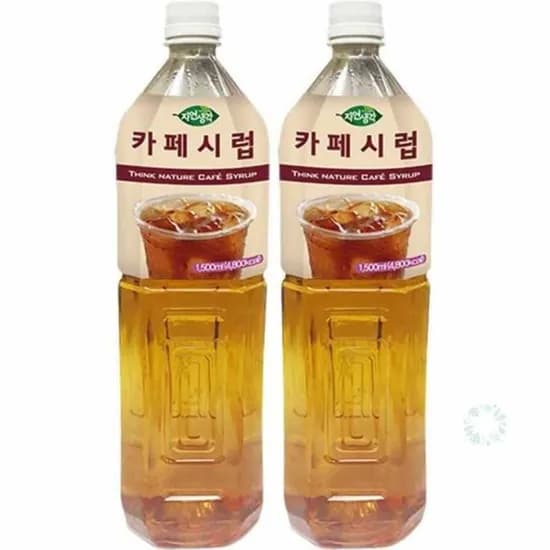 카페시럽 1.5L 2개