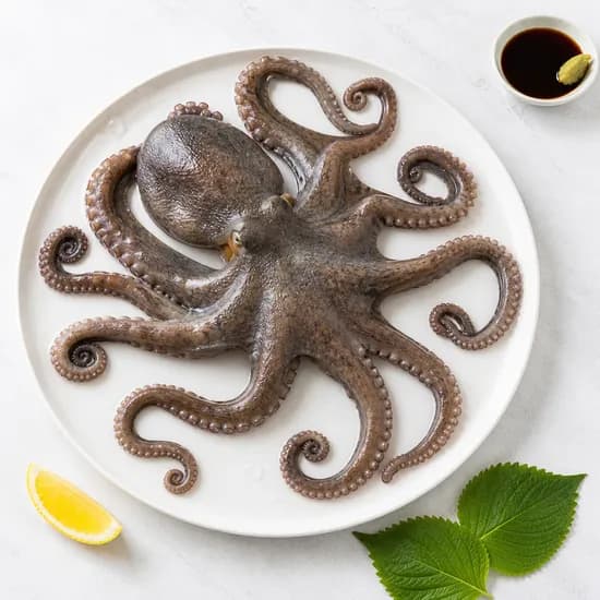 남해안 자연산 활 돌문어, 1kg, 1개