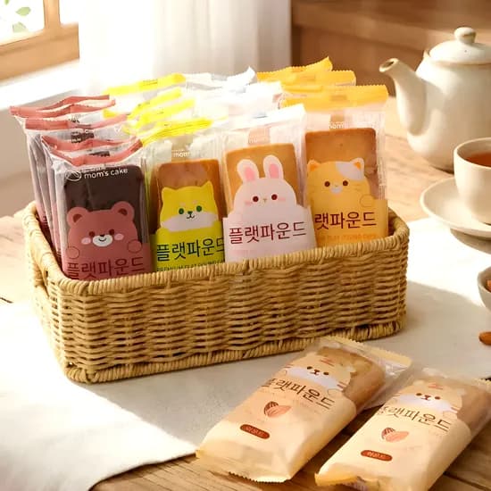 맘스케이크 플랫파운드 혼합 50g 20개 15,800원