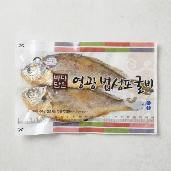 법성포 진공포장 조기 굴비 2호 30마리 2.2kg 1박스