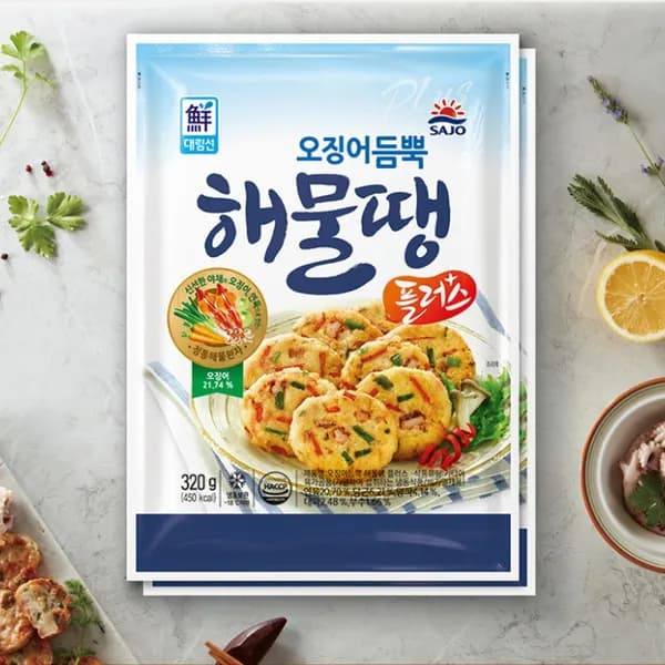 대림선 오징어듬뿍 해물땡 플러스 640g 1개 7,300원
