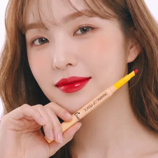 오버립 자연스러운 립라이너 레드 1개