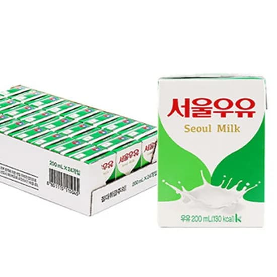 서울우유 멸균우유 200ml 24개