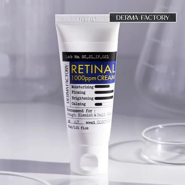 더마팩토리 비건인증 레티날 1000ppm 크림 30ml
