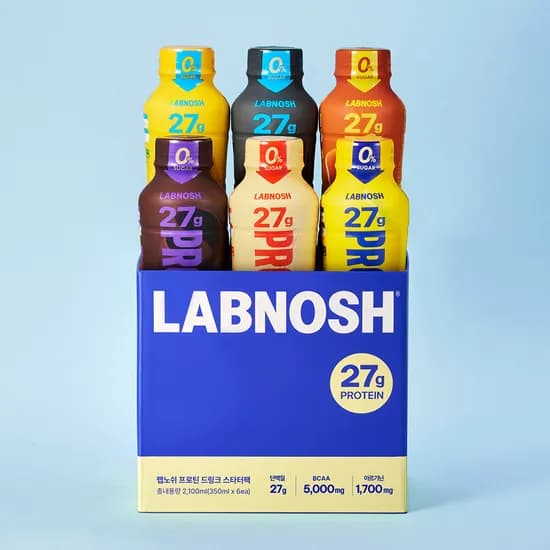 랩노쉬 프로틴 드링크 퍼펙트 스타터팩 350ml 6개입 1세트