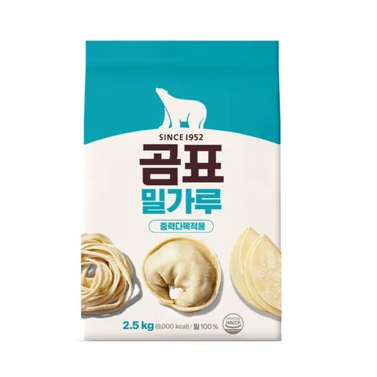곰표 중력다목적용 밀가루 2.5kg 1개