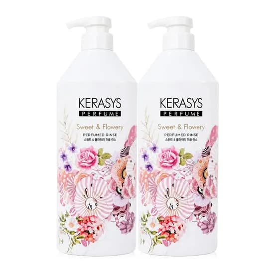 케라시스 퍼퓸 스위트 앤 플라워 린스 1L 2개