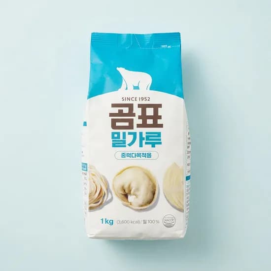 곰표 밀가루 1kg 4개