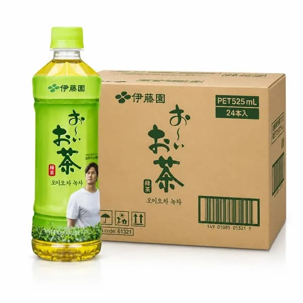 이토엔 오이오차 일본 녹차음료 525ml 12개