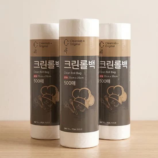 크린랩 크린롤백 중 25x35cm 500매 3개