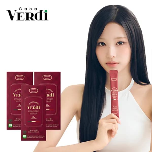 카사베르디 유기농 레드와인 비니거 스틱 20ml 42포 3박스