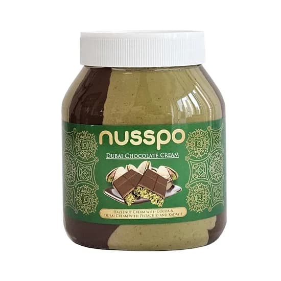 Nusspo 두바이 초콜릿 피스타치오 크림 1kg 1개