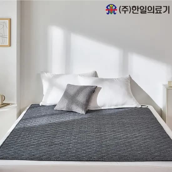 한일의료기 원적외선 탄소 전기요, 에쉬그레이, 더블(2인용), 1개